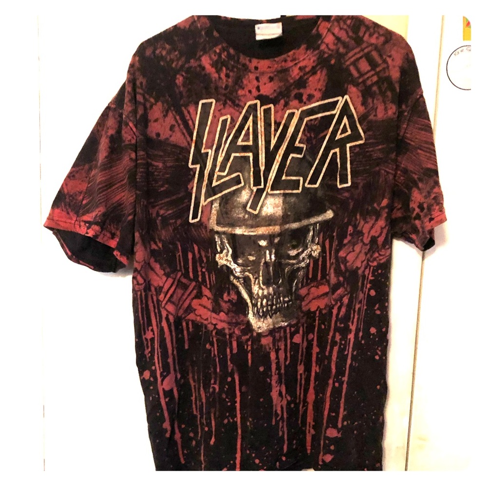 ⚠️90s Vintage⚠️ Very Rare Slayer Band T-shirt⚠️